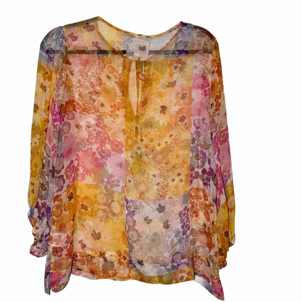 Johnny Was Jade Collection Patchwork Blouse And C… - image 2